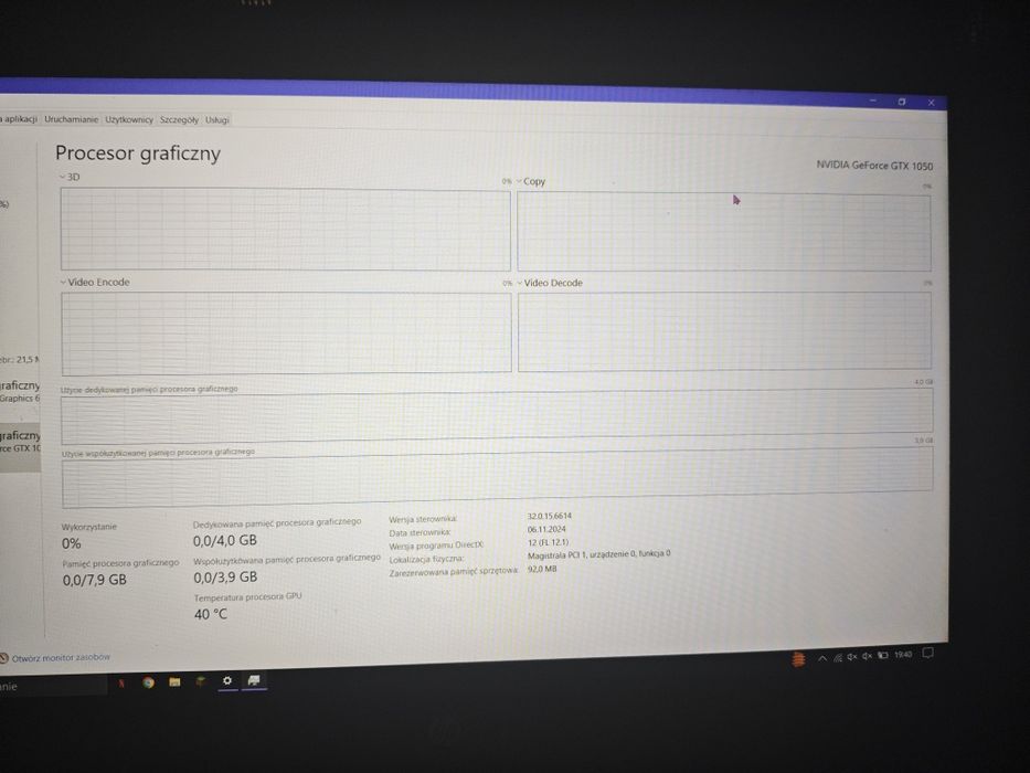 HP Pavilion Gaming i5 / GTX 1050 / SSD 500GB + podkładka chłodząca