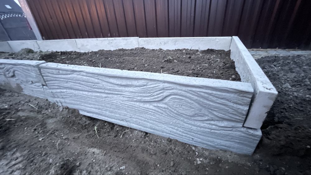 Warzywniak betonowy imitacja deski