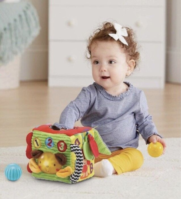 Дитяча розвиваюча іграшка музикальний куб VTech Discovery Ball Cube