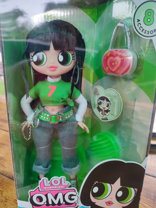 Кукла ЛОЛ ОМГ Суперкрошка Баттеркап LOL Surprise OMG The Powerpuff Girls Doll - Buttercup