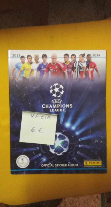 8 Cadernetas Champions League