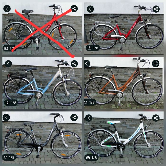 Велосипеди Diamant pegasus 26" 28" планетарка Nexus 7 8 дамка Germany