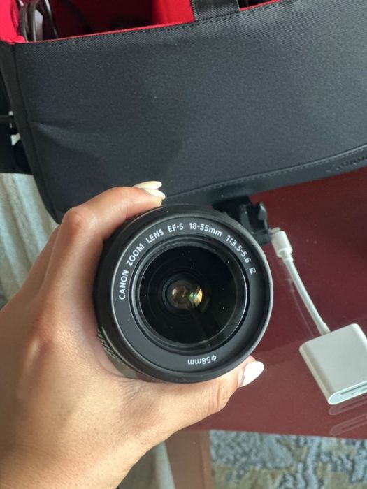 Canon EOS 200D + Lente + Bolsa + Leitor de Cartões | Oferta de Tripé | Como Nova