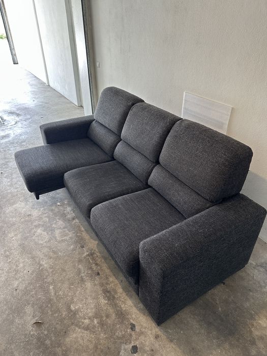 Sofa 3 lugares, assentos expansiveis