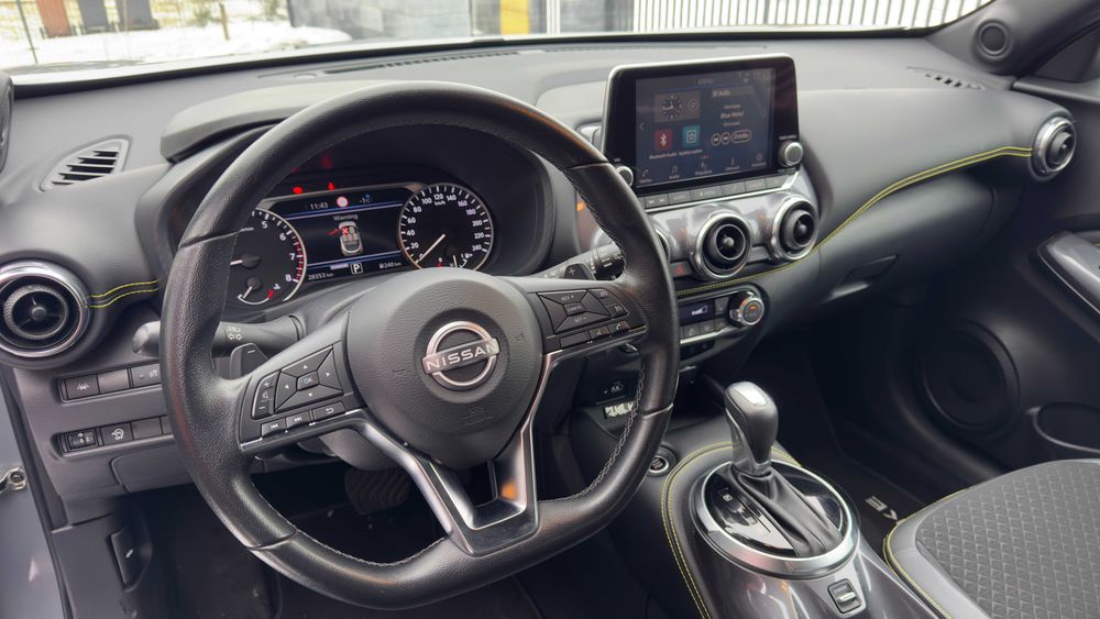 Nissan Juke, limitowana wersja KIIRO, 2022, FV23%, przebieg 28tys