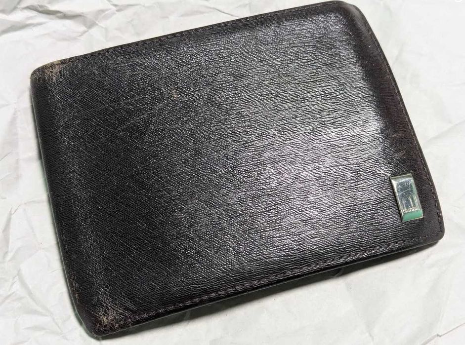 Фирменный кошелек, бумажник Винтажный Dunhill оригинал