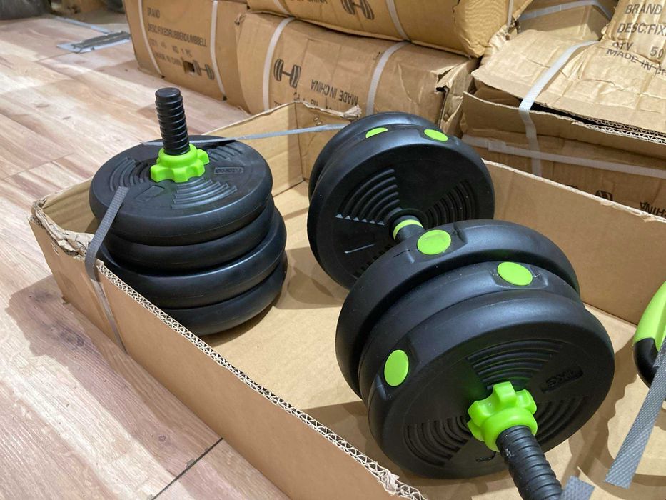 Domowy Zestaw Hantli Ketla Sztangi 2*15 kg