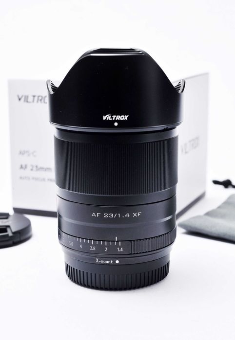 Viltrox 23mm f1.4 para Fuji film encaixe X + oferta de tubos de extensão.