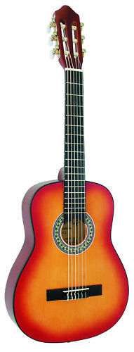 Guitarra clássica tamanho 1/4