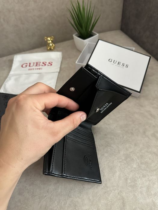Гаманець Guess + коробка гуес, кошелек Гесс, Гуесс