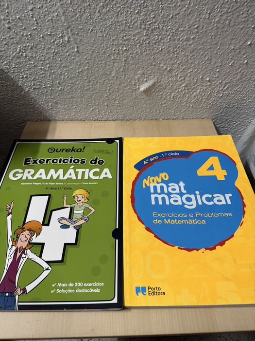 Livro Fichas e Manuais Escolares 4º Ano