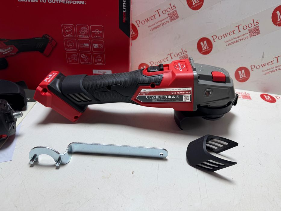 Milwaukee M18 FSAG115XB/безщіткова болгарка мілвоке 18в