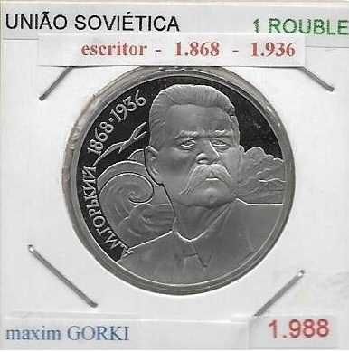 Rússia - - - "Personalidades Russas" - - - - - Moedas
