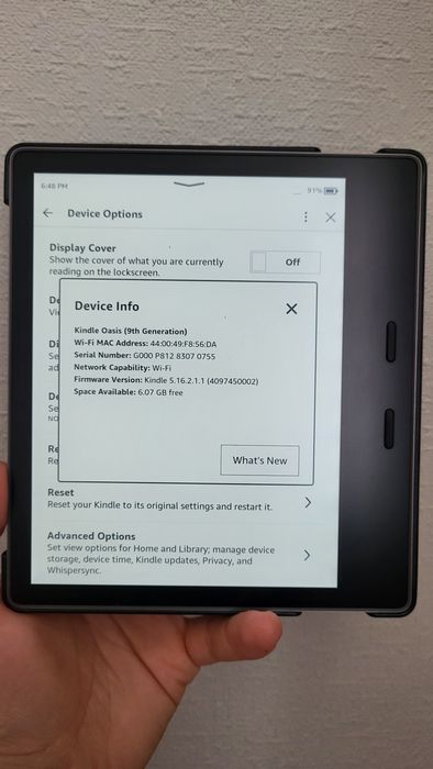 kindle oasis 9 - купить электронную книгу - Цена на OLX.ua