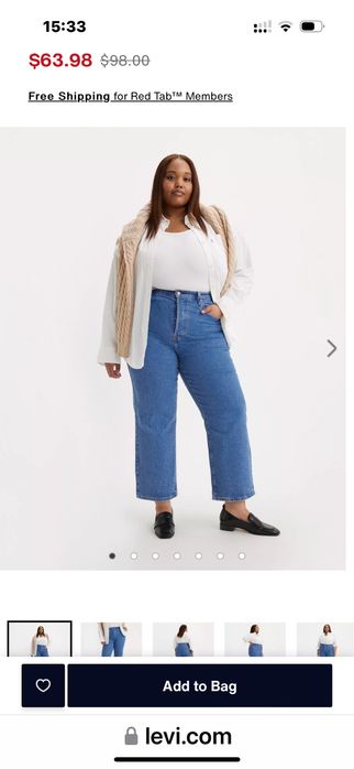 Джинсі Lewi’s жіночі plus size