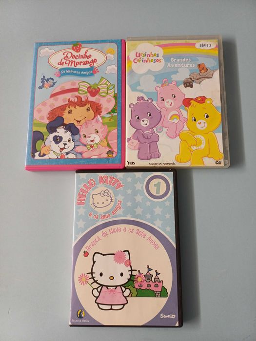 DVDs - Desenhos animados infantis