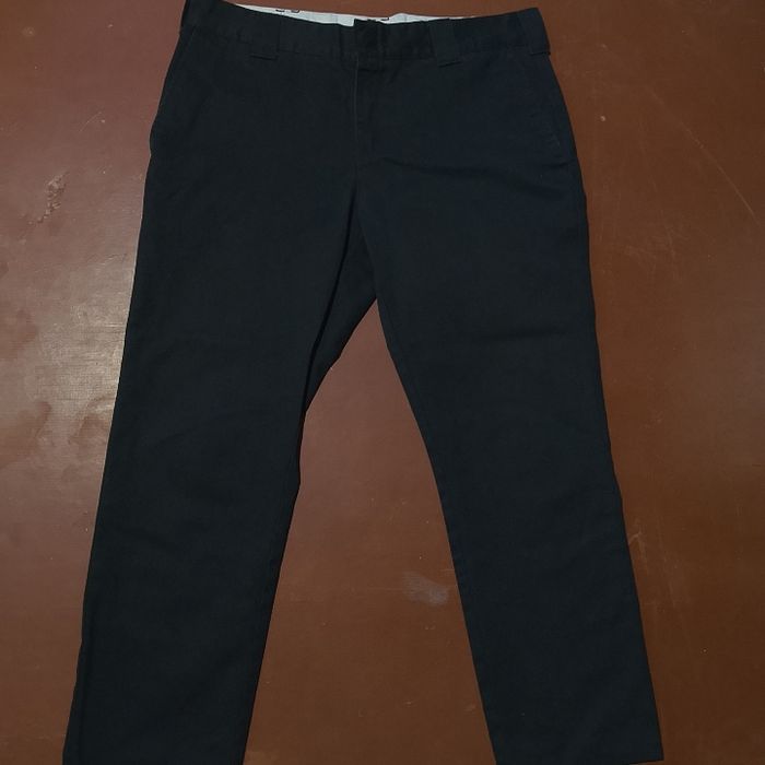 Оригінальні штани Dickies 873 Slim Fit Work Pants W34/L34 чорні