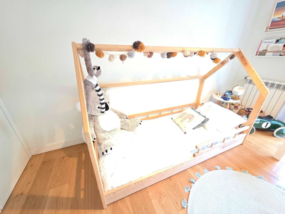 Cama infantil 90x200 Mon Lit Cabane