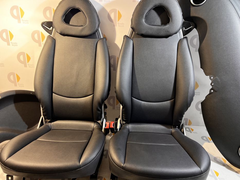 Interior bancos smart fortwo 450 pele