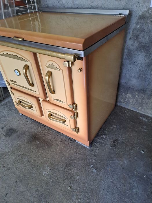 Fogão de lenha para que cimento