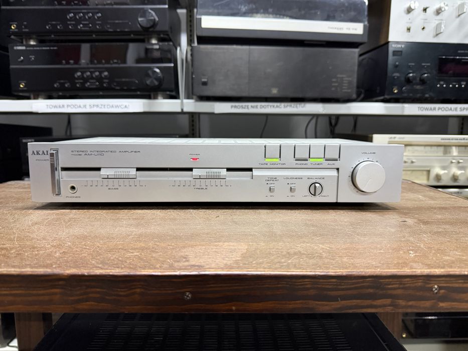 ‼️Akai AM-U110 -Uszkodzony wzmacniacz stereo, Audio Room