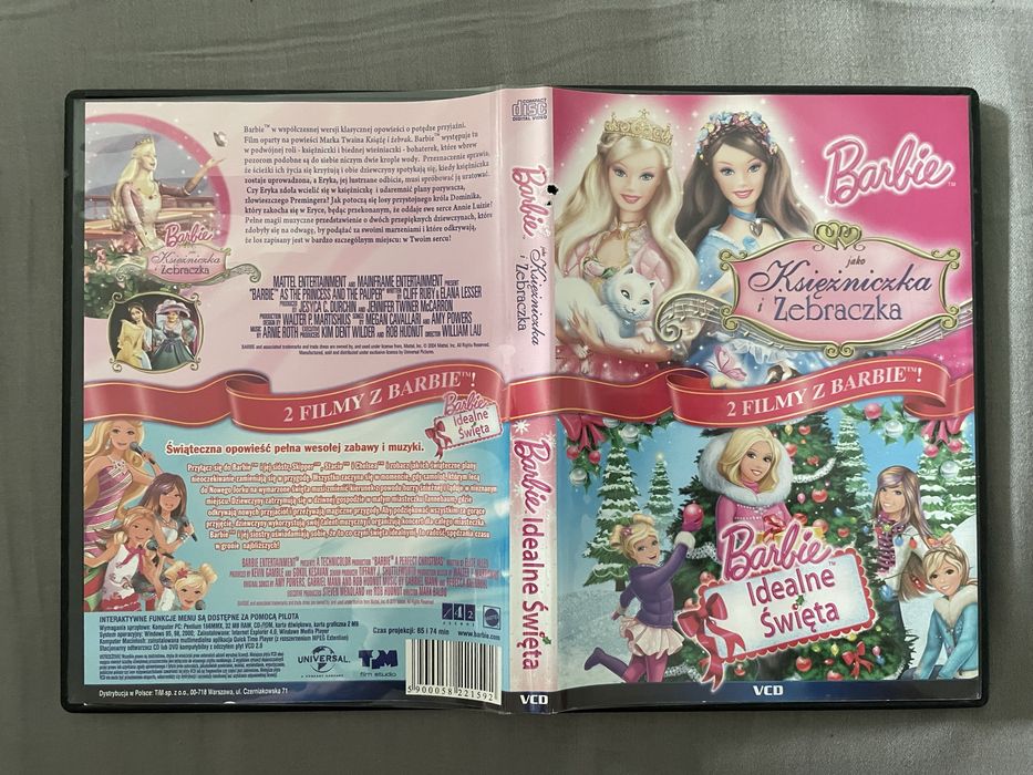 Zestaw płyt DVD VCD CD z bajkami dla dzieci