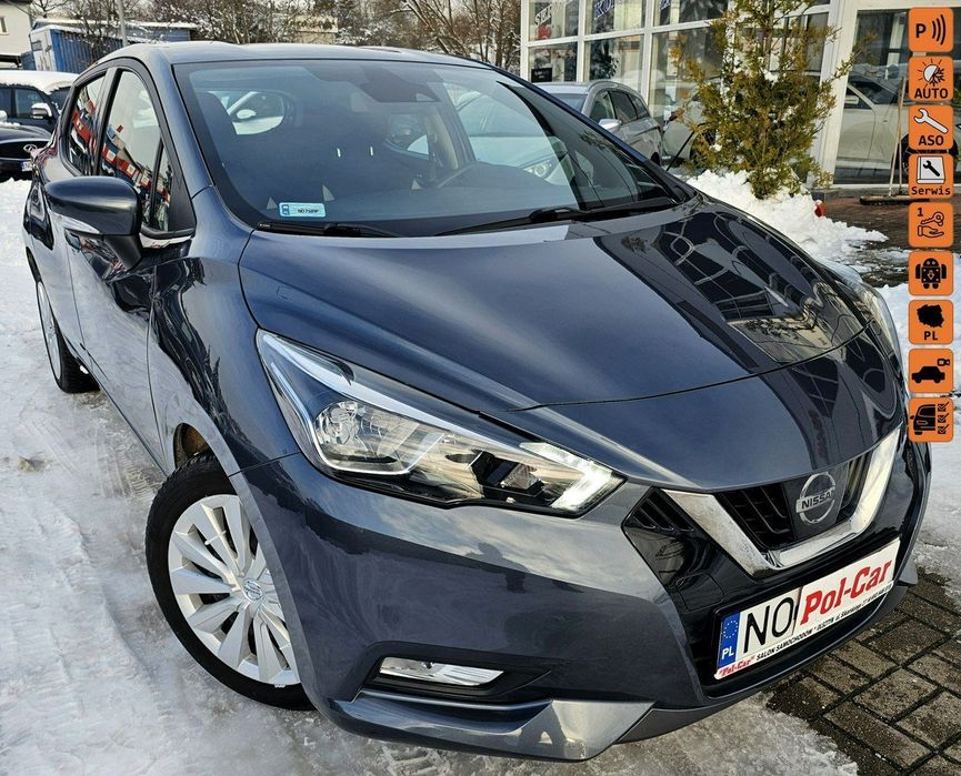 Nissan Micra Pierwszy właściciel, serwis,bezwypadkowy,bogata wersja