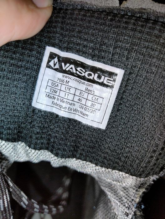 Нові трекінгові черевики Vasque Breeze AT GTX (Gore-Tex, Vibram). Розмір 46 (30 см)