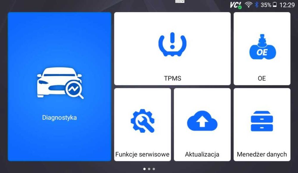 Tester diagnostyczny AUTOXSCAN RS910 PRO TS