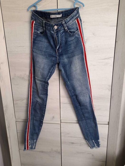 Spodnie jeansy Gold SK lampas 36/S