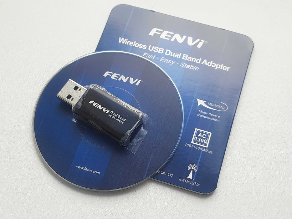 Wi-Fi адаптер COMFUST 1300 Мбіт/с 2.4/5 ГГц | USB 3.0 + Bluetooth 5.0