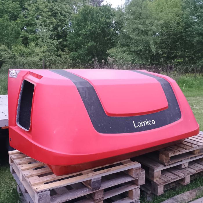 Lamico, sypialka, kurnik 2021 r. kabina sypialna Iveco Daily. Zdjęta z dachu.