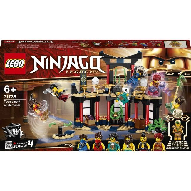 Lego Ninjago 71735 турнир стихий