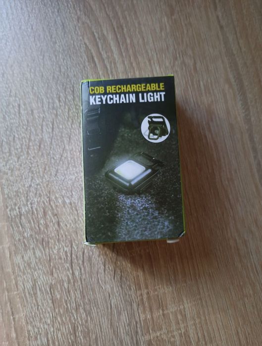 COB ліхтарик маленький з магнітом і карабіном