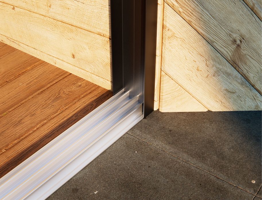 Szklana ściana przesuwna 3 szyby hartowane ESG 10mm na taras OD RĘKI!