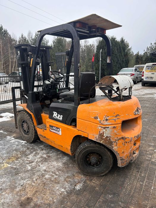 Wózek widłowy HANGCHA 2,5T, LPG, 2007rok