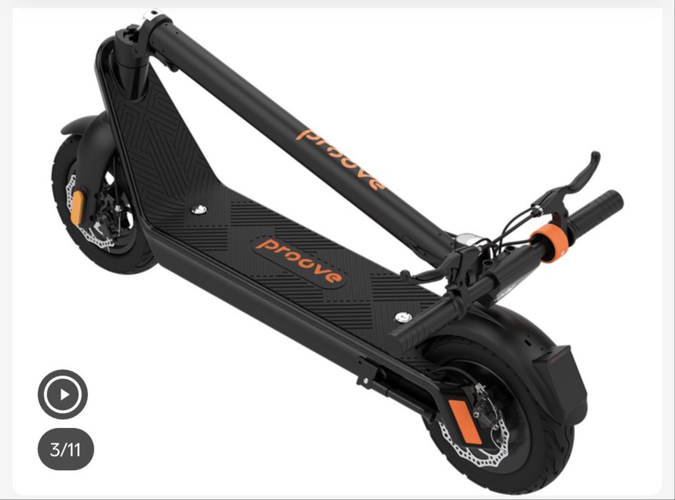 Електросамокат Proove Model X-City Pro Max App Black/Orange (62388)