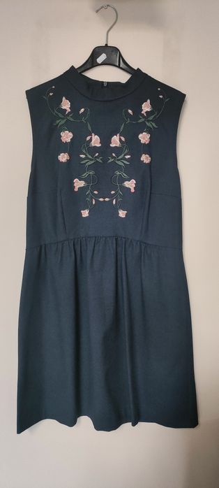 Sukienka letnia granatowa