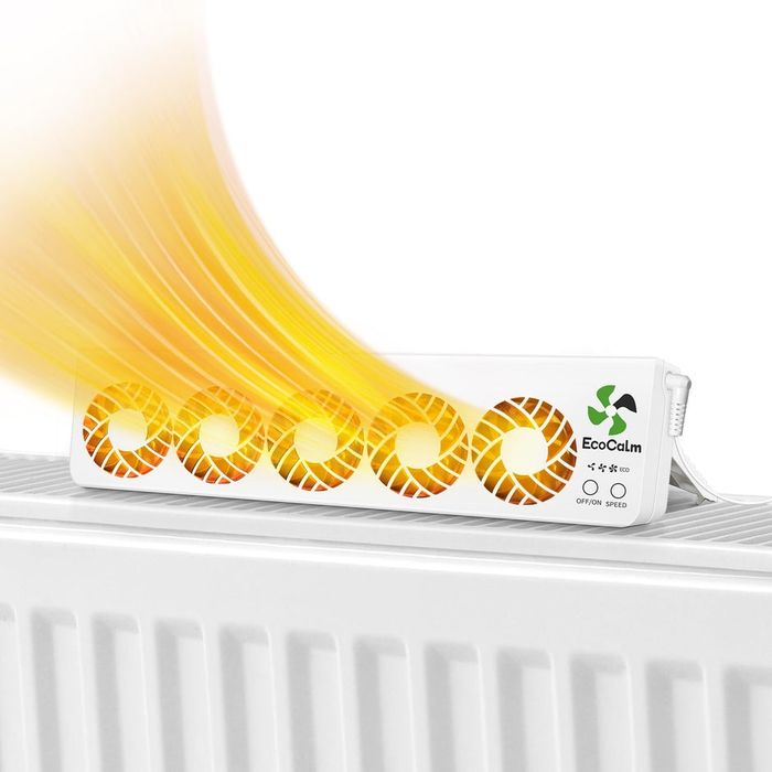 EcoCalm Radiator Fan 2.0 com 15 ventiladores aprimorados, amplificador