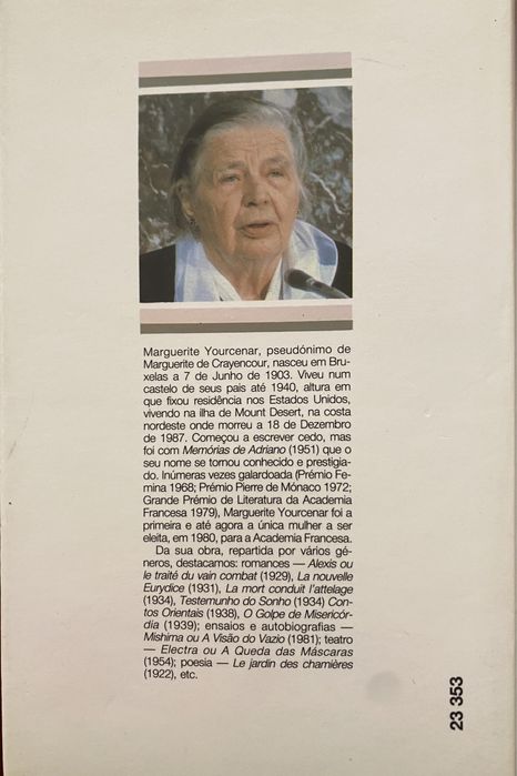 Marguerite Youcenar e Virgilio