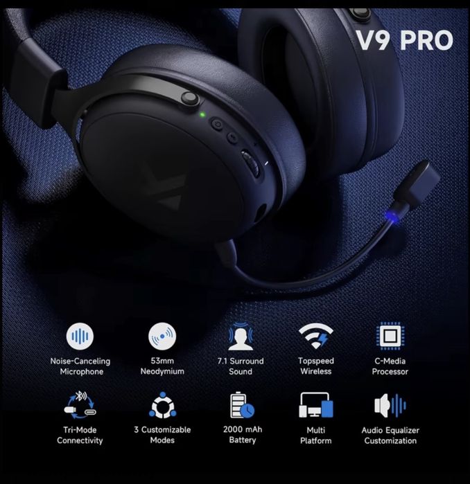 Нові бездротові навушники MCHOSE V9 Pro