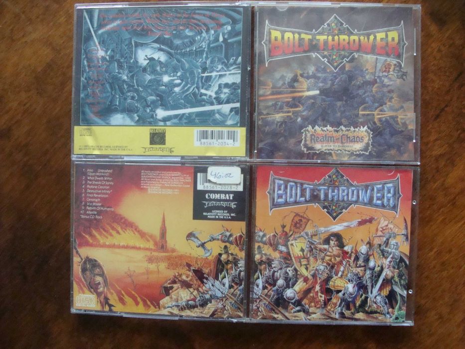 CD Bolt Thrower Combat USA