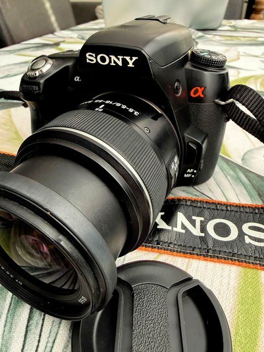 Sony Alpha A500- super lustrzanka .