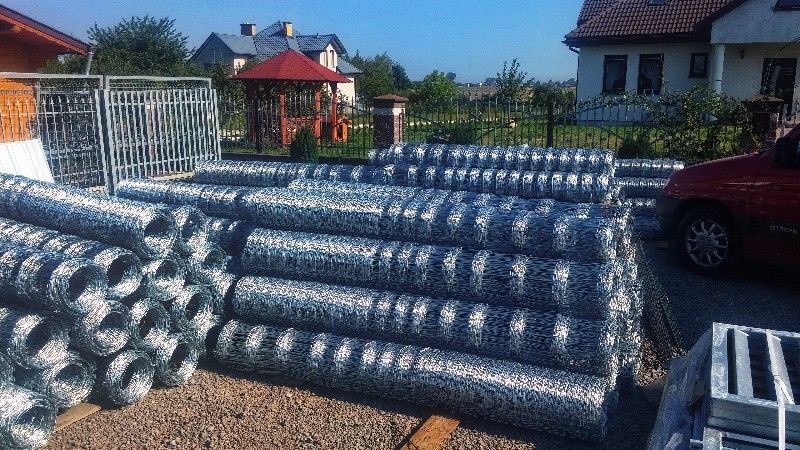 Siatka leśna, ocynkowana, rolka 50mb 150 cm LIGHT MEDIUM