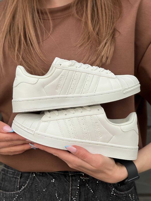 Superstar кросівки жіночі Adidas Superstar адідаси білі кеди