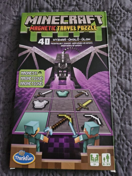 Minecraft gra magnetyczna travel