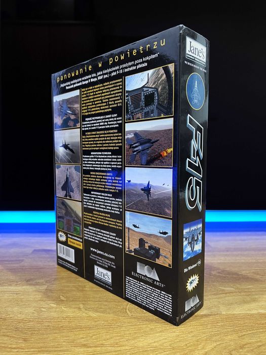 Jane's F-15 (PC PL 1998) BIG BOX polskie premierowe wydanie IPS