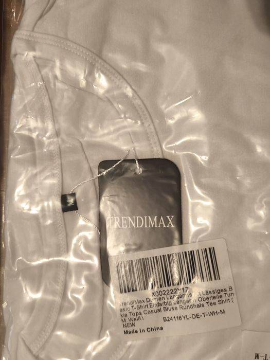 Bluzka damska długi rękaw, cienka