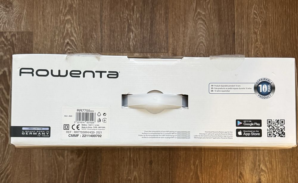 Робот-пылесос  моющий Rowenta RR7755WH