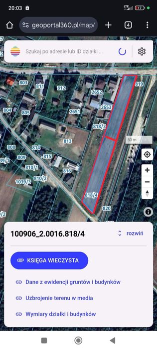 Ładna duża Działka Budowlana na Sprzedaż - Widok 5